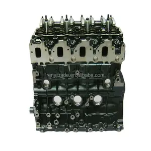 Motor diesel 4jh1 de 4 cilindros, bloco longo para venda