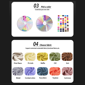 コットン260 GsmブランクTシャツメンズW142高品質特大プレーンメンズTシャツゼロ収縮ドロップショルダーTシャツメンズ - Product Image 4