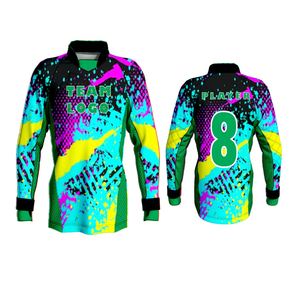 Maillot de paintball durable à manches longues avec impression personnalisée et design par sublimation, idéal pour les sports d'équipe et les activités de plein air - Product Image 6