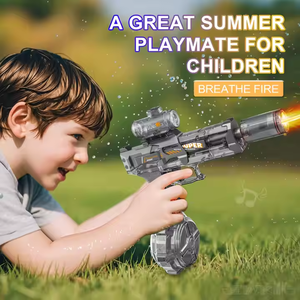Pistolet à eau motorisé pour enfants, lanceur d'eau ultime pour un plaisir estival extrême, parfait pour les batailles aquatiques et les fêtes au bord de la <span class=keywords><strong>piscine</strong></span> - Product Image 3