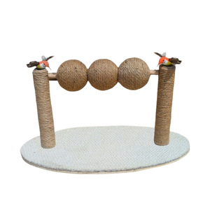 Solid wood cat tree <b>posts</b>, scratching <b>posts</b>, durable and stable, universal cat toy for cats, new style. - Product Image 5