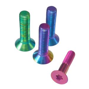 ओम रंगीन टाइटेनियम बोल्ट, एनोडाइज्ड रंग टाइटेनियम मिश्र धातु फास्टनर टाइटेनियम बोल्ट - Product Image 4