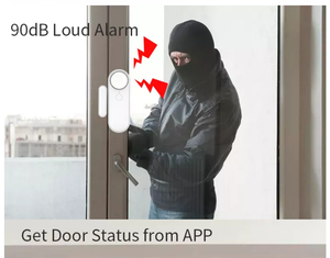 Oem tuya wifi thông minh cửa nhập báo động cho gia đình và khách sạn SOS khẩn cấp cuộc gọi không dây cửa sổ cửa an ninh Hệ thống báo động - Product Image 5