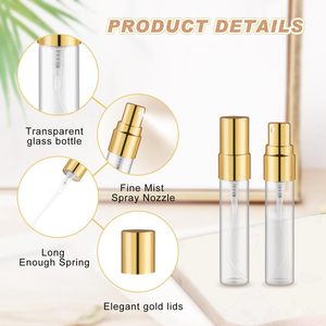Flacon roll-on pour parfum et huile essentielle 3ml 5ml 10ml, boîte d'emballage en papier recyclable, pelliculage mat, gaufrage, doublure en éponge, soins de la peau - Product Image 2