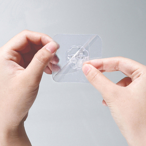 Cheap <strong>Hook</strong> Transparent Strong Self Adhesive <strong>Door</strong> Wall <strong>Hangers</strong> <strong>Hooks</strong> Suction Heavy Load Rack Cup Sucker for Kitchen Bathroom - Product Image 3