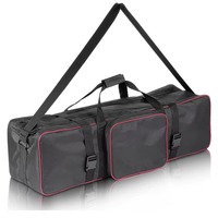 Sac de transport professionnel pour trépied d'appareil photo, en polyester imperméable et durable, grande capacité, pour kit photo/vidéo de studio extérieur robuste