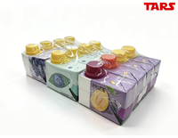 TARS 100ml baksteenvormige, meerlaagse, aseptische papieren kartonnen doos, vloeistofverpakking voor melk, havermelk, fruitsap, thee, suiker
