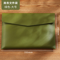 Porte-documents A4 en PU grande capacité, sac de classement de haute qualité, personnalisable avec logo pour réunions, affaires, étudiants, promotion