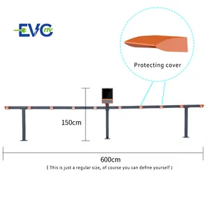 Evcity Estación de Carga Inteligente para Bicicleta Eléctrica, Pila de Carga Compartida de 10 Vías para Motocicleta