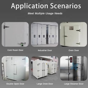 1178 1460 lạnh cửa phòng phần cứng xử lý bản lề phòng lạnh cửa xử lý khóa chốt - Product Image 6