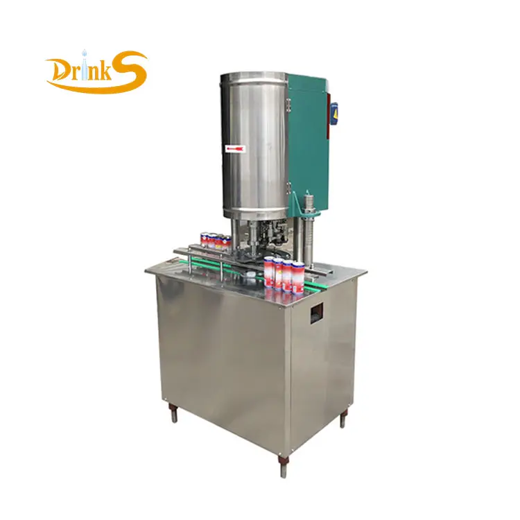 Small Scale Closing Can Sealing Machine Automatic Food Tin Canning Machine