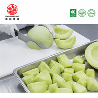 Diepvries Hami Meloen Diepvries Cantaloupe Ronde Vruchten Zonder Toevoegingen Diepvries Fruit in Bulk voor Smoothies en Desserts