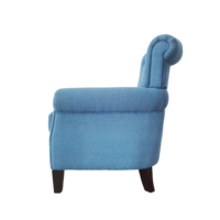 Klassischer getufteter Einzels ofa sessel mit Rolled Arms Fabric Living Room Chair