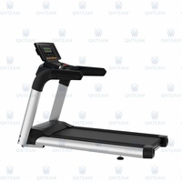 Tapis roulant électrique commercial 4,0 HP, capacité 150 kg, avec écran LED sans fil pour la fréquence cardiaque et suivi des calories, pour salle de sport et domicile