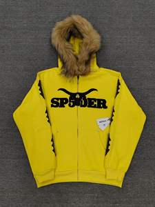 <span class=keywords><strong>Sudadera</strong></span> con <span class=keywords><strong>Capucha</strong></span> de Invierno para Hombre, Estilo Europeo y Americano, Superventas, 1:1, con Estampado de Letras, de Algodón, con Bolsillo de Terciopelo - Product Image 6