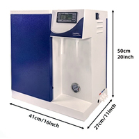 Systèmes d'eau déionisée : Eau RO de haute pureté pour usage industriel, 10L/H, osmose inverse RO DI ultra pure pour usage commercial
