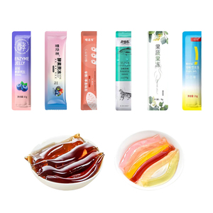 Automatic Multi Lane 50ml 100ml Liquid <b>Plastic</b> Pouch Fruit Juice Ice Lolly Pop Jelly Stick <b>Strip</b> Packing Machine - Product Image 2