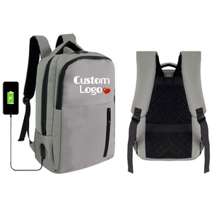 Mochila para Portátil con Forro de Poliéster, Ultraligera, Impermeable, con Marco Externo USB, Reciclada, Alibaba 2025, Producto Más Vendido - Product Image 1