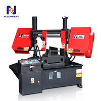 Scie à ruban entièrement automatique CNC à petit angle pour couper les métaux GZ4230