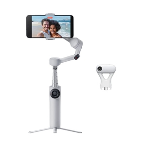 Bộ ổn định hình ảnh điện thoại di động Inst360 Flow 2 <span class=keywords><strong>Plus</strong></span> tích hợp trí tuệ nhân tạo, chống rung 3 trục, dùng được cho Android và <span class=keywords><strong>iPhone</strong></span>, pin 1100mAh - Product Image 1