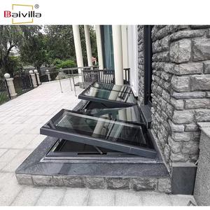Ventanas de Aluminio Plegables para Sótano, Ahorro de Energía, Claraboya para Ático, Deslizamiento Automático, Trapezoidal, Resistente al Viento - Product Image 6