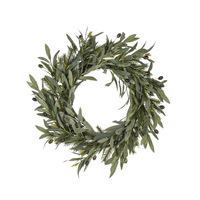 Guirlande d'olives transfrontalière, guirlande de fruits, décoration de porte, décoration murale, décoration intérieure, fleur artificielle, porte-floraison