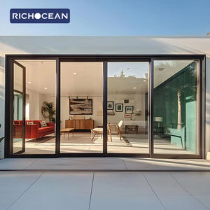 Puertas Corredizas de Aluminio con Doble Acristalamiento para Patio Exterior de Casa, Marca RICHOCEAN - Product Image 1