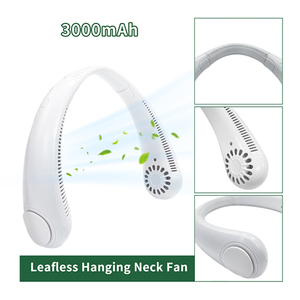 Xách Tay Cổ Không Cánh Điều Hòa Không Khí Có Thể Sạc Lại Cá Nhân <span class=keywords><strong>Fan</strong></span> <span class=keywords><strong>Mini</strong></span> Hands Miễn Phí Làm Mát Cổ <span class=keywords><strong>Fan</strong></span> Cho Ngoài Trời - Product Image 2