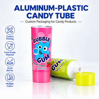 Kemasan Tabung Pasta Gigi Aluminium Plastik Kustom Diameter 12.7-35mm untuk Perlengkapan Hotel