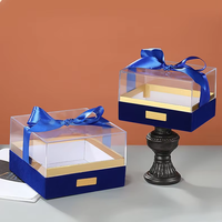 Luxus Acryl Sweet Box Souvenir Acryl Candy Box Hochzeit mit exquisiten Band
