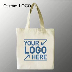 Eco-Friendly Custom Logo Tote Bags for Bulk Orders - Canvas Cotton - Event Promotions - Product Image 1