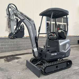 Mini-excavatrice Cartiwell, moteur Euro 5 CE EPA, excavatrice compacte, micro-excavatrice <span class=keywords><strong>portable</strong></span> pour travaux municipaux et jardins, <span class=keywords><strong>à</strong></span> vendre - Product Image 5