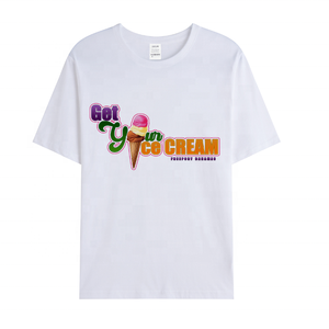 T-shirt court vintage double couche gris délavé style streetwear col rond manches courtes décontracté 100 % coton en gros - Product Image 2