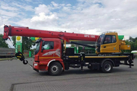 Grue mobile efficace 18T SPC180T Bras télescopique de 31,2 m pour la logistique et la manutention