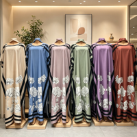 Nouvelle Robe Boubou Africaine 2026 Grande Taille pour Femmes, Kaftan Musulman Ample Longue Maxi, Robe Dashiki Décontractée, Vêtements Abaya pour Dames