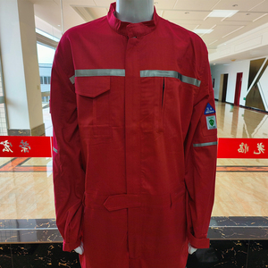 EN ISO 1149、EN ISO 11612、EN ISO 13034、OEM、ODM、難燃性、防水性、綿生地、310GSM、100％綿、作業服生地 - Product Image 5