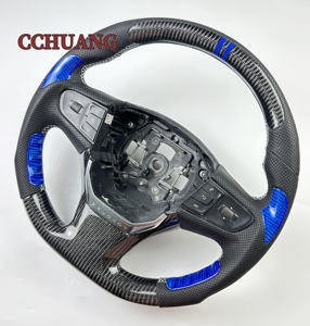 <span class=keywords><strong>Volant</strong></span> en fibre de carbone véritable pour Dongfeng <span class=keywords><strong>Peugeot</strong></span> - Product Image 2