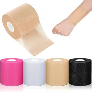 Aranea Custom Gekleurde Lijm Pre Wrap Sport Tape Pu Foam Bandage Underwraps Athletic Tape