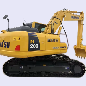 Excavadora Usada Komatsu PC200-8n1 de 20 Toneladas | Bomba Hidráulica Usada de Excedente Japonés para Excavadora Kawasaki | Equipo de Construcción Original - Product Image 1
