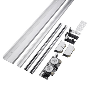 Herrajes para Puertas Corredizas Kaishengxi, Riel Deslizante Oculto con Amortiguación, Aleación de Aluminio, para Armarios - Product Image 4