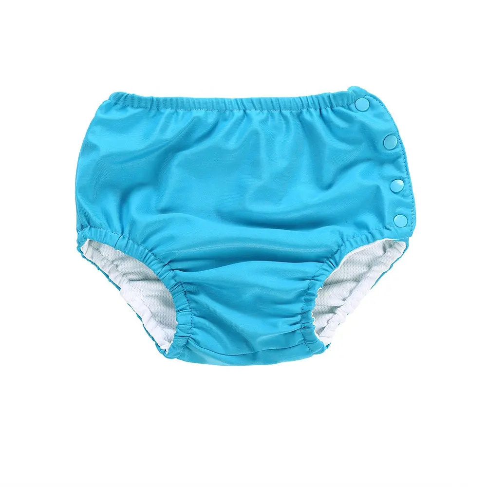 Alta qualidade infantil reutilizável fraldas de natação para nadar calças de natação do bebê ajustável