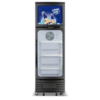 . Qualité garantie réfrigérateur personnalisé mini congélateur vitrine vitrine de congélation verticale