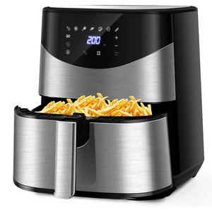 Appareil de cuisine professionnel sans huile, 5,5 6,5 <span class=keywords><strong>7</strong></span> 8 10 <span class=keywords><strong>litres</strong></span>, grandes poêles électriques à frire, <span class=keywords><strong>friteuse</strong></span> à air sans huile - Product Image 2