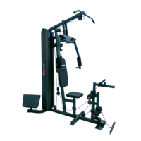 MaiBu Fit MB-8000 Appareil de musculation intégré pour la maison, entraînement complet du corps, jambes, dos, épaules, triceps, bras, portable, unisexe