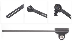 Garmin/<span class=keywords><strong>Bryton</strong></span>/Cateye/Igpsport – <span class=keywords><strong>Support</strong></span> d'ordinateur de vélo en Fiber de carbone intégrale, <span class=keywords><strong>Support</strong></span> de caméra GoPro Motion - Product Image 5
