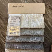 Nouveau tissu en velours bouclé Teddy, gaufré, tricoté, écologique, de poids moyen, pour ameublement et textiles de maison