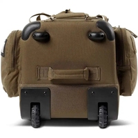 Sac de voyage à roulettes surdimensionné en PU, personnalisé avec logo, à fermeture éclair, motif à panneaux souples, tendance, vente en gros