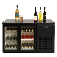 Réfrigérateur de type comptoir haut de gamme pour les snacks et les boissons, pour les hôtels, les bars et les restaurants