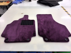 Tapis de voiture haut de gamme Jingfan 20 mm en laine, ensemble complet, imperméables/anti-poussière, sur mesure pour <span class=keywords><strong>Audi</strong></span> <span class=keywords><strong>R8</strong></span> 2015, intérieur de luxe, prix usine - Product Image 5