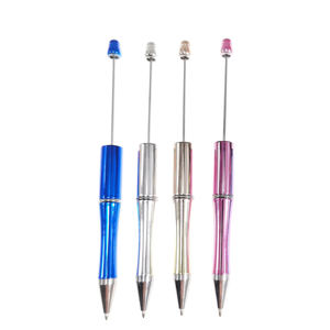 Vente en gros de perles personnalisées en vrac pour stylo à bille Breloques Diy Perles focales en silicone de dessin animé pour la fabrication de stylos - Product Image 1